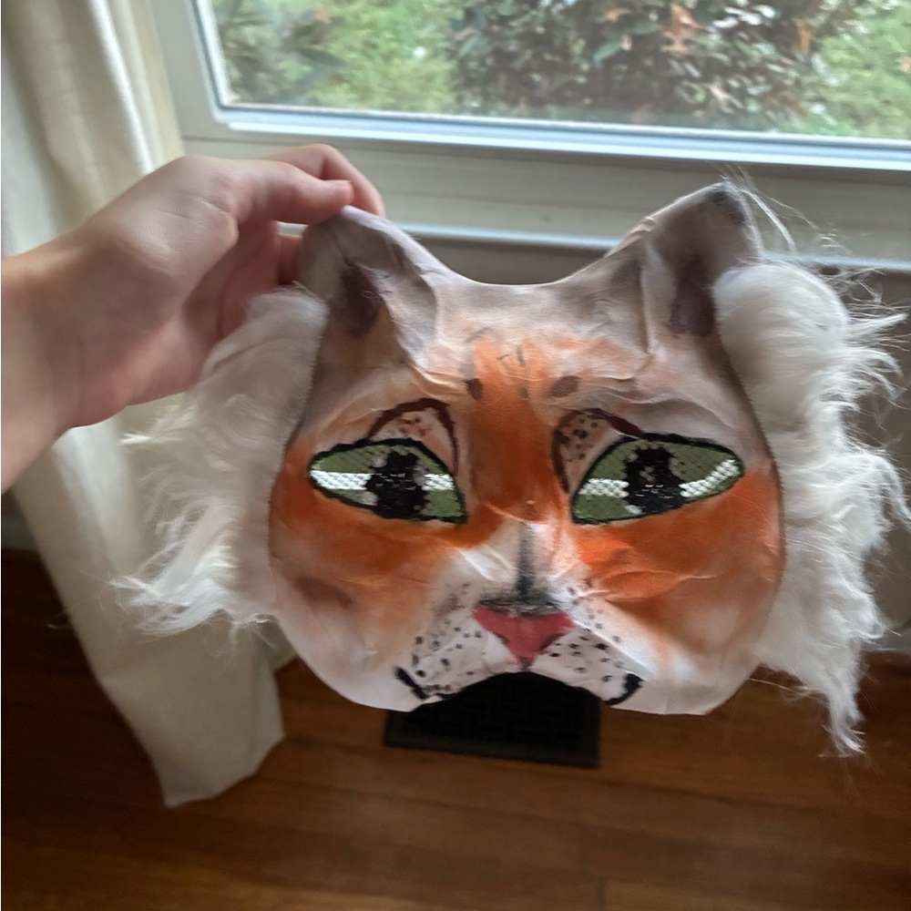 Norwegian forest cat therian mask